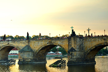 Prague Charles bridge
