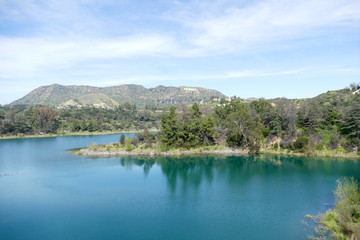 Fototapeta na wymiar Lake Hollywood