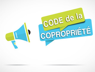 mégaphone : code de la copropriété