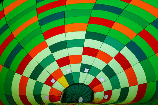 Inside In Hot Air Balloon