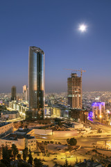 View of Abdali area in Amman