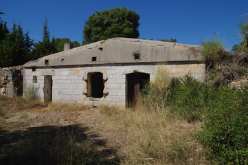 Haus auf Fort Forno Kroatien