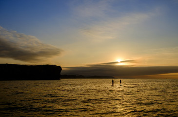 Paddle Surf Sunset