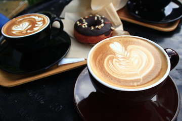Delicious Lattes and Donuts 