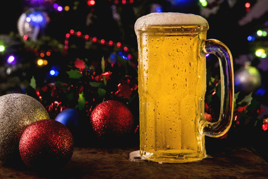 cold holiday beer
