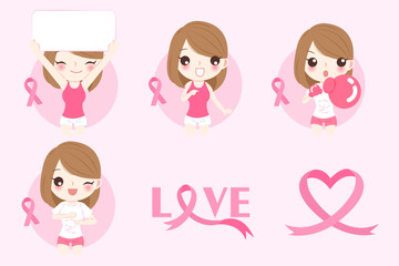 woman with breast cancer