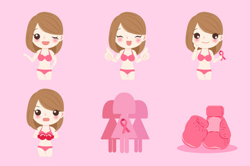 woman with breast cancer