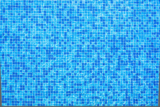 1314255 Blurred blue mosaic background.