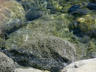 Underwater Ocean Stones                   