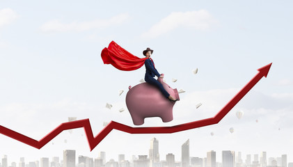 That felling of success and wealth . Mixed media . Mixed media