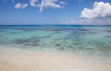 Fototapeta premium Caribbean sea