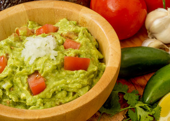 home made guacamole