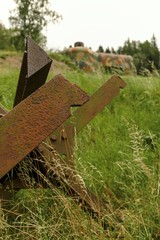 The fortified border of Czechoslovakia