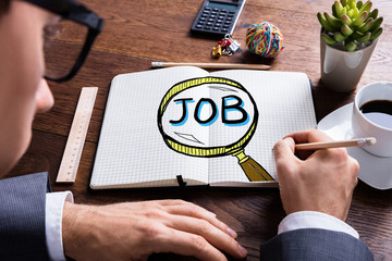 Job Search And Hiring Concept