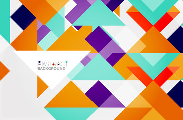 Triangle pattern design background