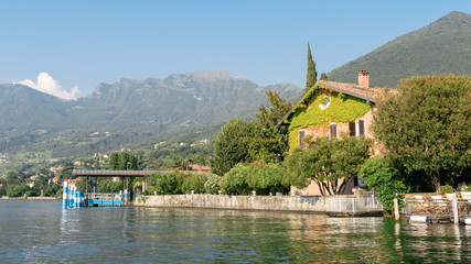 Fototapeta premium Lake Iseo, Italy