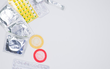  Birth control pill / contraceptive / condom