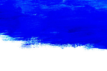 Blau Wasserfarben Muster Pinselstrich