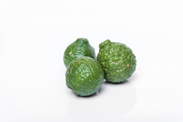Bergamot fruit : Bergamot on white background.