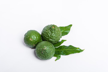 Bergamot fruit : Bergamot on white background.