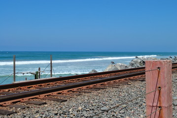 Train Tracks on the Coast II