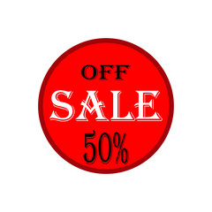 Sale red button