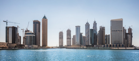 Dubai Business Bay Skyline
