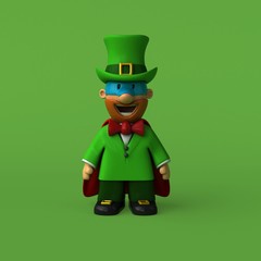 Leprechaun - 3D Illustration