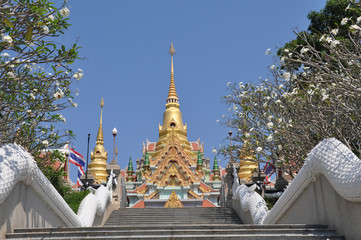 Wat Tang Sai temple is located at the north end of Ban Krud (Ban Krut)