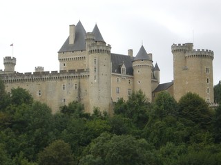 Fototapeta na wymiar Chateau de Pellevoisin, Indre, France