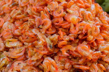 Dried shrimp is shrimp that has been sun-dried. It is used as in various Thai recipes and also extensively used in Chinese and Southeast Asian Asian food