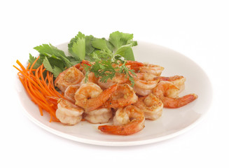 shrimp and garlic stew