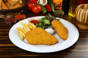 Chicken schnitzel