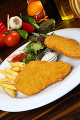 Chicken schnitzel