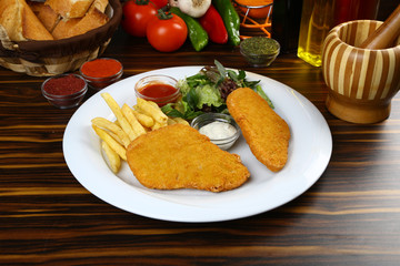 Chicken schnitzel