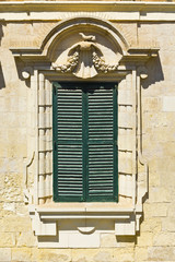 Maltese window in Valletta