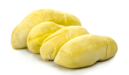 durian isolated on white background