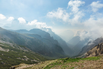 Obraz premium Dolomite alps Tre Cime di Lavaredo