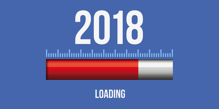 2018 - loading - carte de vœux - télécharger - téléchargement - Start-Up - départ