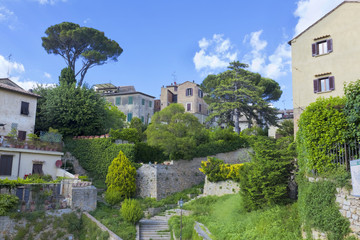 Fototapeta na wymiar Toskana-Impressionen, Volterra im Chianti-Gebiet