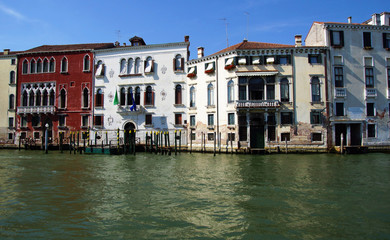 maisons du Grand Canal de Venise