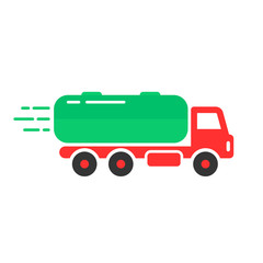 Fototapeta premium colored tank car icon