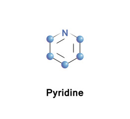 Pyridine heterocyclic organic