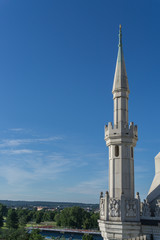 Fototapeta na wymiar Minaret in Dresden, Germany, Europe