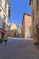 Fototapeta na wymiar Toskana-Impressionen, Volterra im Chianti-Gebiet