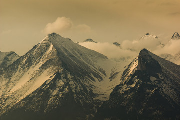 Tatra mountains from Czarna Gora, Zakopane, Poland - obrazy, fototapety, plakaty