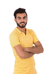 Obraz premium Smiling young man