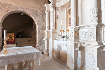 Altare Abazia di Pulsano Manfredonia Italia Puglia 