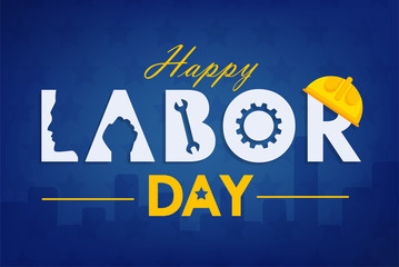 Labor day background design
