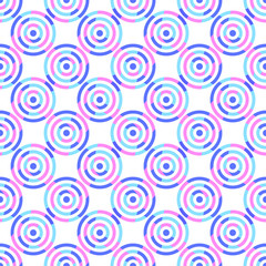 Abstract seamless pattern with circles